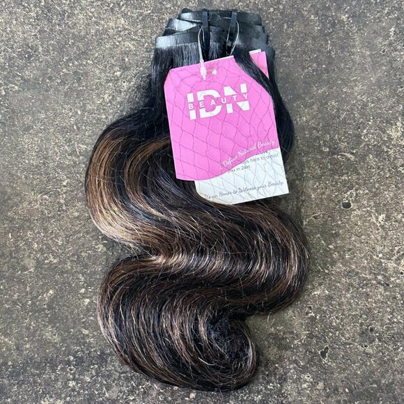 🤎 IDN Beauty 100% Remy Human Hair Clip-In Extensions - Balayage // NWT! - Picture 2 of 8